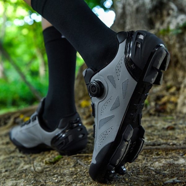 Bicycle shoes cycling lock shoes mountain bike power shoes hard sole