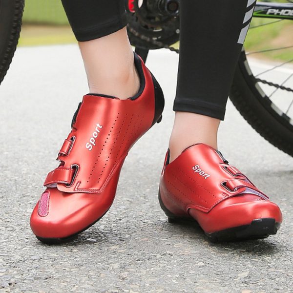 Cycling lock shoes breathable hard sole road bike lock shoes - Image 2