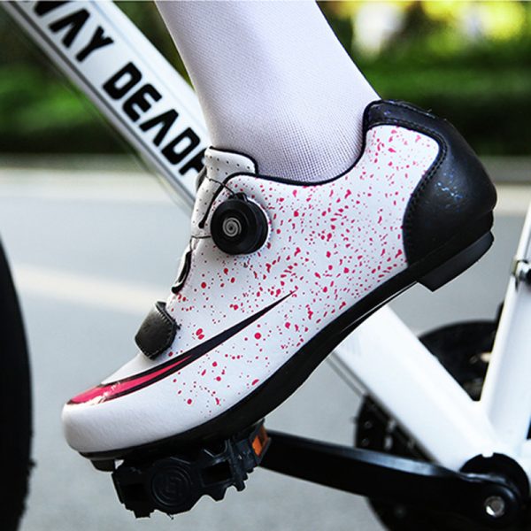 Cycling shoes road bike shoes outdoor equipment lock hard sole lock shoes - Image 3