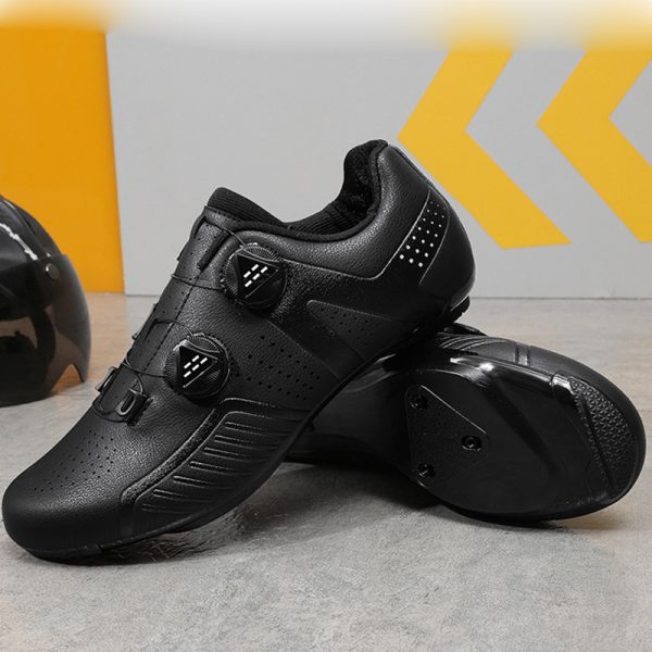 Road bike lock shoes men's and women's breathable bicycle shoes cycling equipment shoes - Image 2
