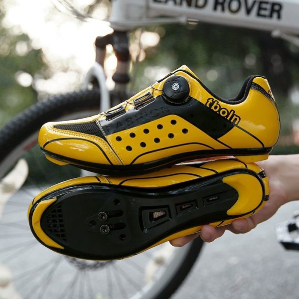 Cycling shoes road bike hard sole power shoes hard sole lock shoes - Image 2