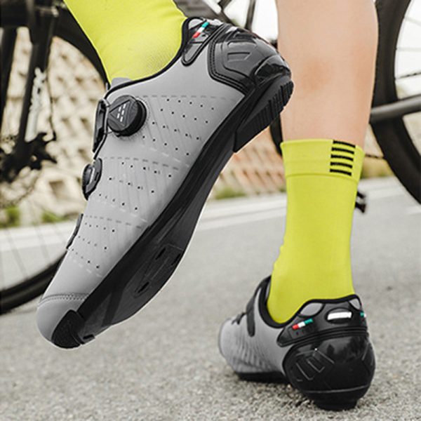 Road bike lock shoes bicycle cycling shoes summer hard sole breathable wear-resistant cycling lock shoes