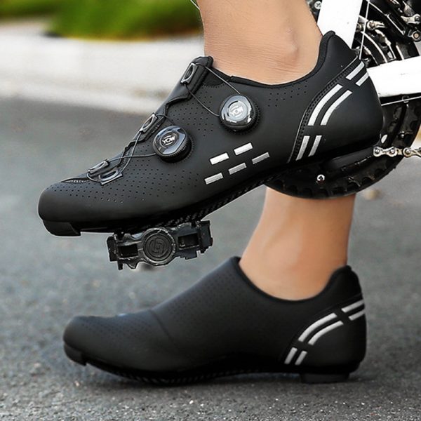 Cycling shoes power road bike professional lock shoes bicycle shoes hard sole - Image 2