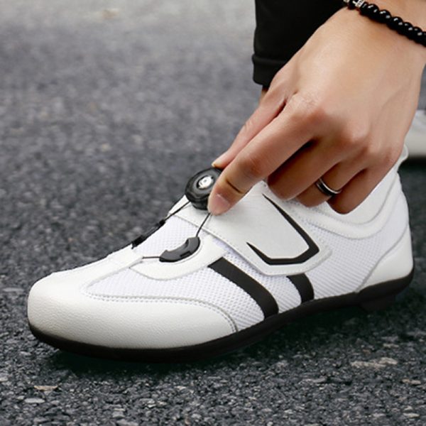 Cycling shoes men's and women's non-locking bicycle shoes road non-locking lightweight cycling shoes - Image 3