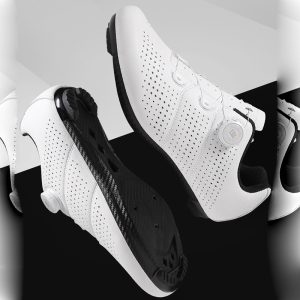 Road bike lock shoe set hard sole breathable bicycle shoes cycling shoes power