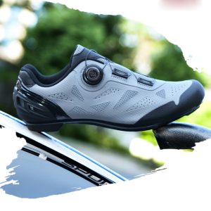 Bicycle shoes cycling shoes men's and women's road bike lockless shoes power shoes hard sole