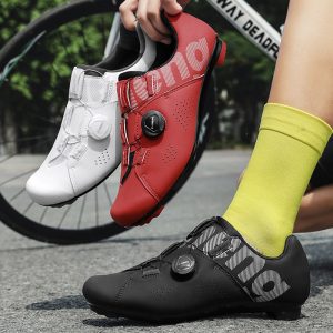Professional cycling shoes power cycling shoes breathable road bike lock shoes outdoor
