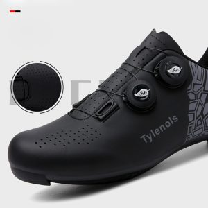 Cycling shoe sole view