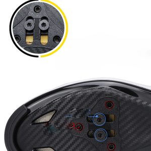 Lock buckle design on sole