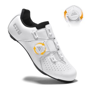 Cycling shoe quick lock buckle