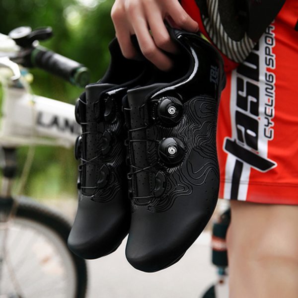 Anti-slip cycling sports lock shoes outdoor road men's and women's cycling shoes - Image 3