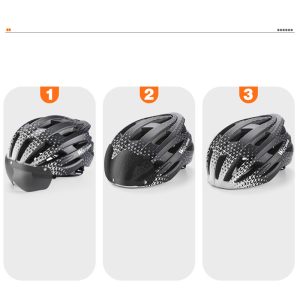 Bike Helmet EPS Foam PC Shell