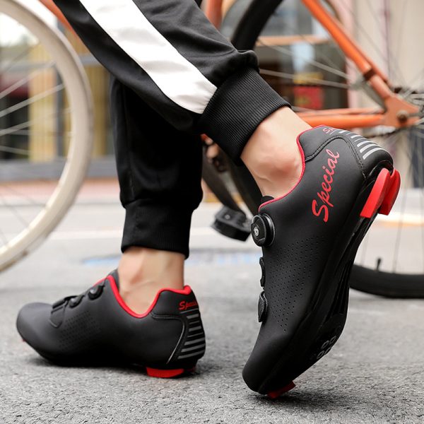 Road bike lock shoes cycling shoes men's power-assisted bicycle shoes women's hard-soled cycling equipment - Image 3
