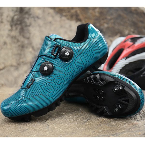 Lockable sports cycling shoes, lock shoes, men's and women's bicycle shoes, leisure power mountain bike shoes - Image 3