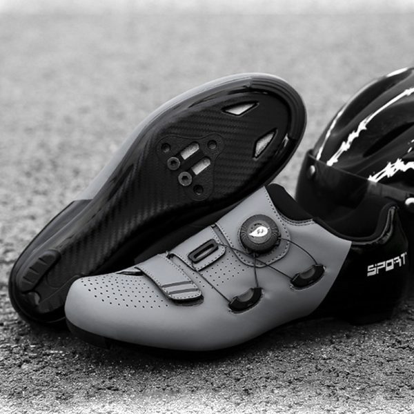 Lockable cycling shoes, bicycle shoes, road lock shoes, cycling sports shoes - Image 4