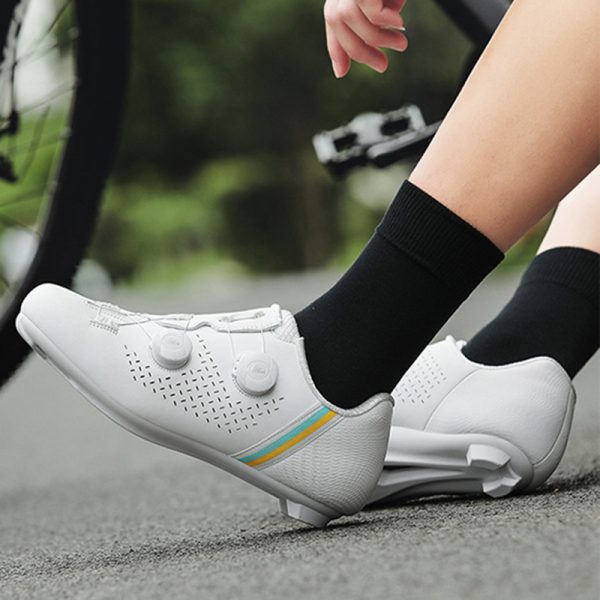 Cycling shoes road lock shoes cycling non-slip hard bottom cycling equipment - Image 2