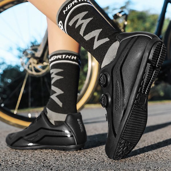 Professional cycling shoes non-locking bicycle shoes road bike non-locking cycling shoes four seasons - Image 2
