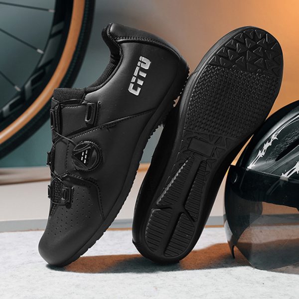 Road bike shoes lightweight lockless shoes outdoor cycling shoes cycling shoes - Image 2