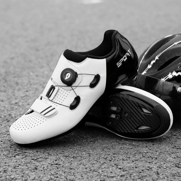 Lockable cycling shoes, bicycle shoes, road lock shoes, cycling sports shoes - Image 3