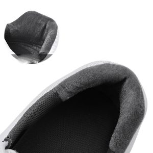 Reverse scale heel lining