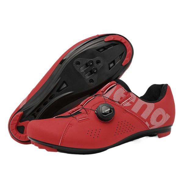 Professional cycling shoes power cycling shoes breathable road bike lock shoes outdoor - Image 2