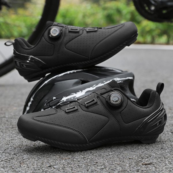 Road bike lock shoes four seasons hard sole men's and women's cycling shoes power cycling shoes - Image 3