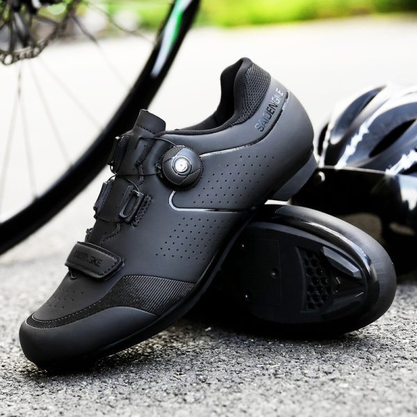 Cycling shoes, cycling shoes, road bike shoes, hard-soled pull-on dynamic cycling shoes - Image 4