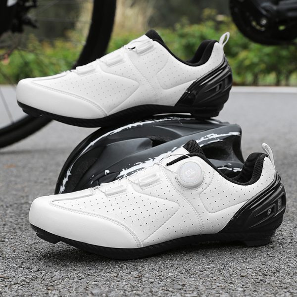 Road bike lock shoes four seasons hard sole men's and women's cycling shoes power cycling shoes - Image 2