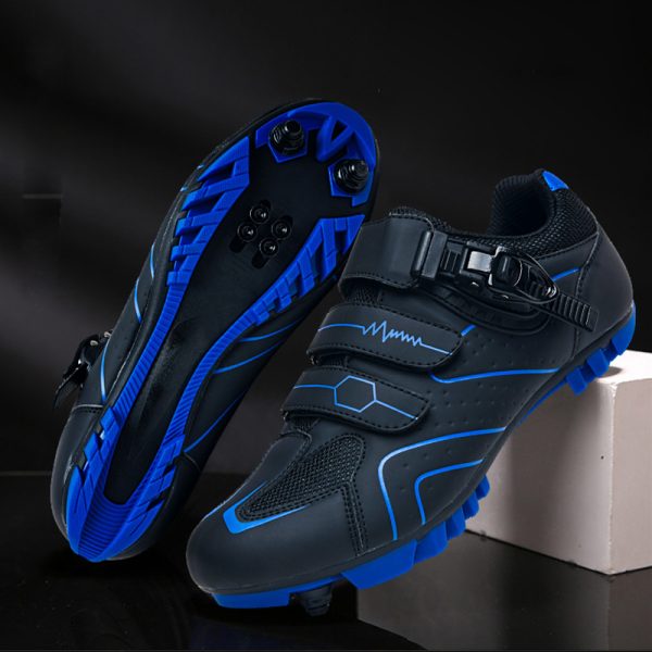 Mountain bike cycling shoes with locks, lock shoes, hard-soled dynamic cycling shoes, bicycle wide-soled shoes - Image 3