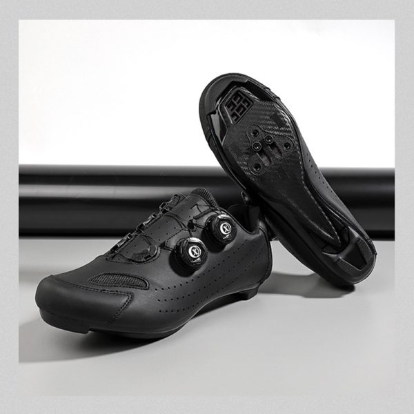 Road bike lock shoes all-match breathable hard-soled cycling shoes to help outdoor cycling shoes - Image 4