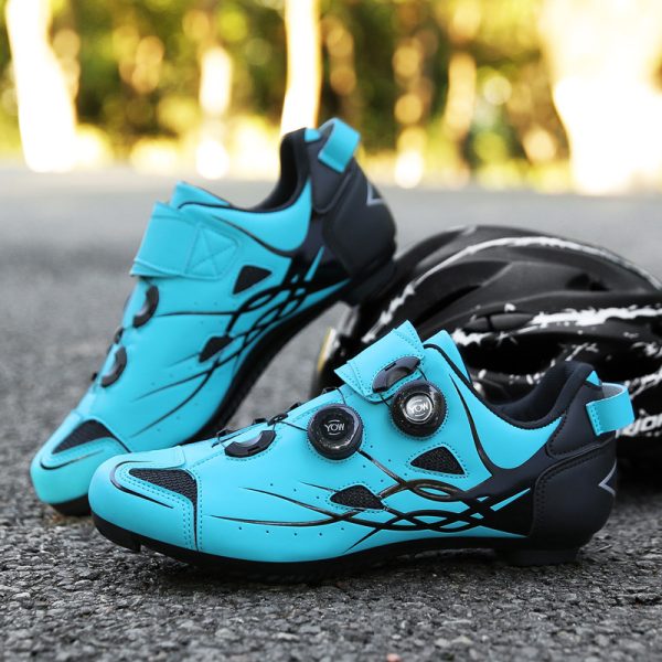 Cycling shoes, power-assisted bicycles, road lock shoes, outdoor sports cycling equipment, breathable cycling shoes - Image 2