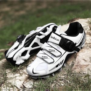 Mountain biking shoes, outdoor sports cycling equipment, non-slip professional locking shoes