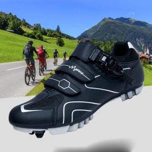 Mountain bike cycling shoes with locks, lock shoes, hard-soled dynamic cycling shoes, bicycle wide-soled shoes