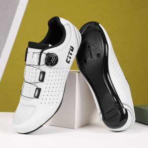 Hollow road bike lock shoes cycling shoes road bike lock shoes hard sole cycling shoes