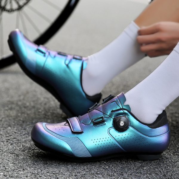 Cycling shoes, cycling shoes, road bike shoes, hard-soled pull-on dynamic cycling shoes - Image 2